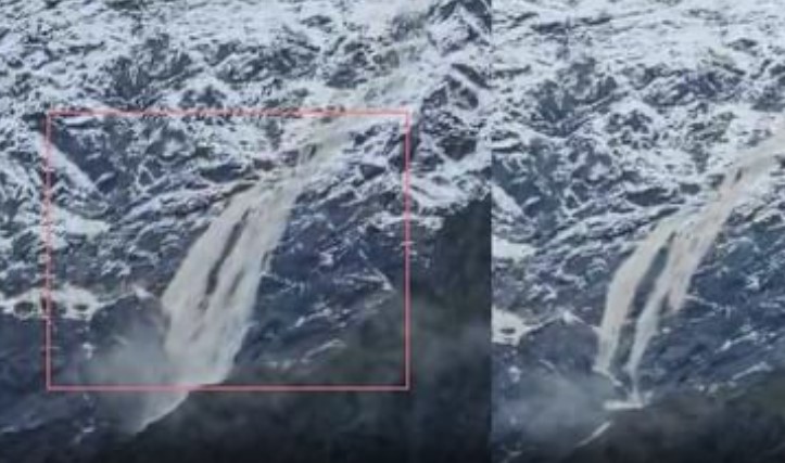 केदारनाथ के पास चोराबाड़ी ग्लेशियर में हिमस्खलन, पांच मिनट तक उड़ता रहा बर्फ का गुबार