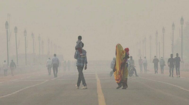 दिवाली के बाद दिल्ली की हवा खतरनाक स्तर पर, AQI 531 तक पहुंचा