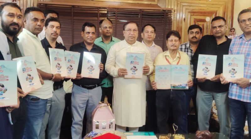 राज्यसभा सांसद नरेश बंसल ने किया पीआरएसआई राष्ट्रीय सम्मेलन-2025 के ब्रोशर का विमोचन