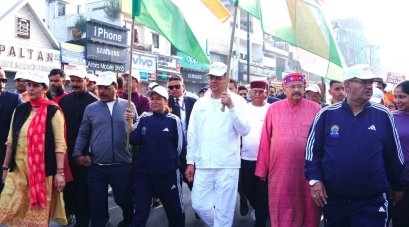 सीएम धामी ने ‘लौह पुरुष’ सरदार वल्लभभाई पटेल की जयंती पर आयोजित पदयात्रा में लिया भाग