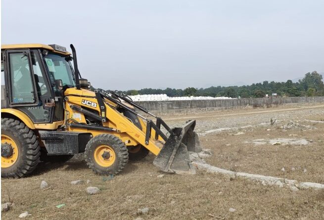 एमडीडीए की बड़ी कार्रवाई- लगभग 72 बीघा में की जा रही अवैध प्लॉटिंग को किया ध्वस्त