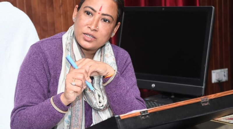 नंदा गौरा योजना के लिए आवेदन अब 20 दिसंबर तक- रेखा आर्या